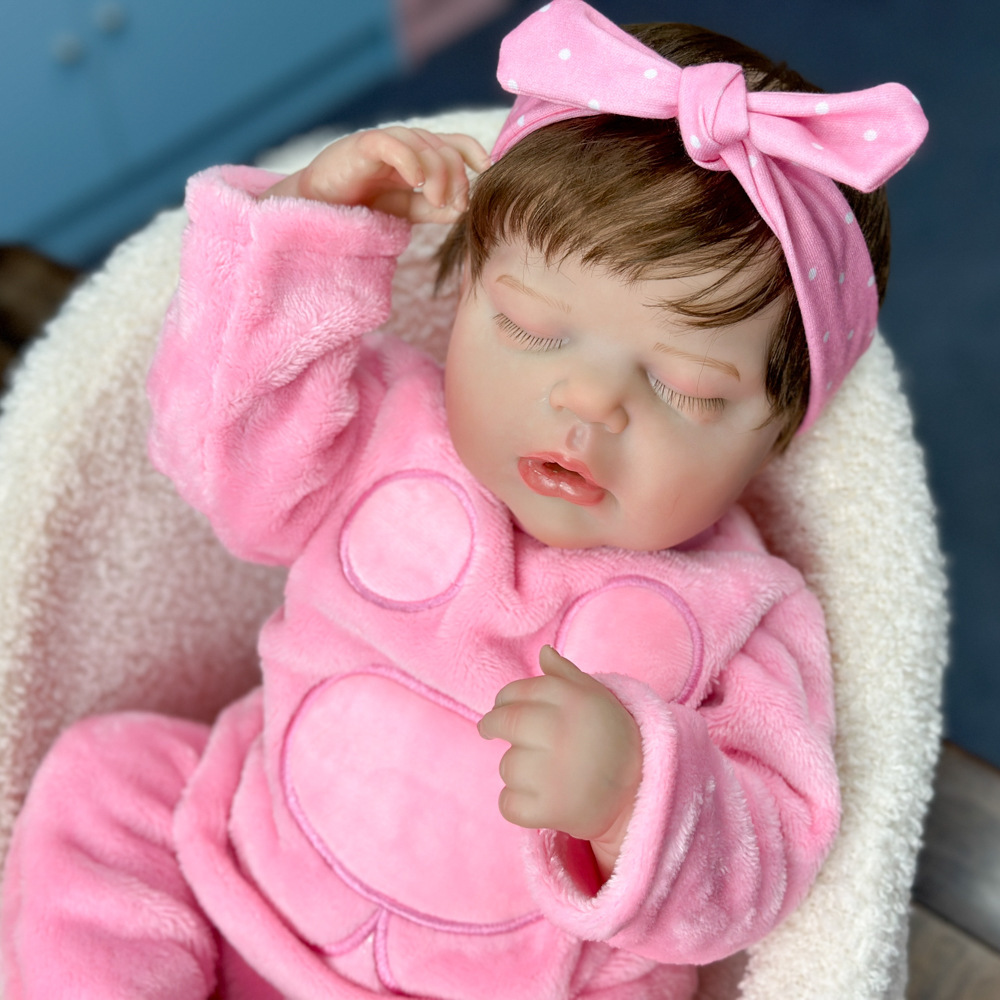 Muñecas de bebé de goma blanda 50cm muñecas de goma pesada muñecas generación de muñecas nuevas muñecas de chicas al por mayor
