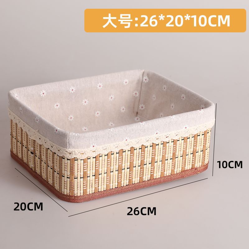 Cesta de almacenamiento de ropa de tienda de hotpot, posta gratuita, bambú tejido gran, cesto de almacenamiento de ropa sucia, barril de tela plegable, juguetes de acabado.