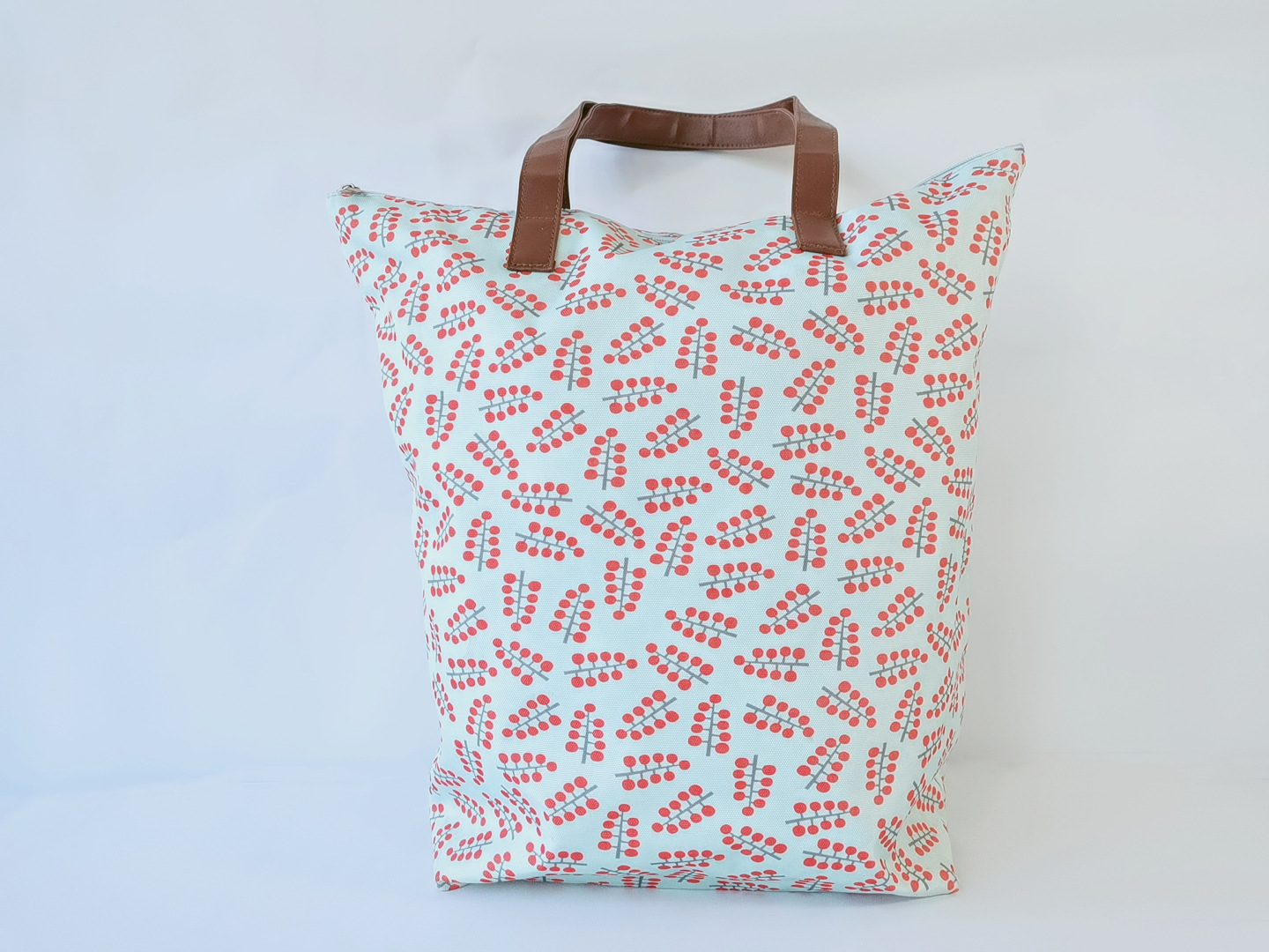 Capacious shoulder bag, one-shoulder bag, polyester, Korean style