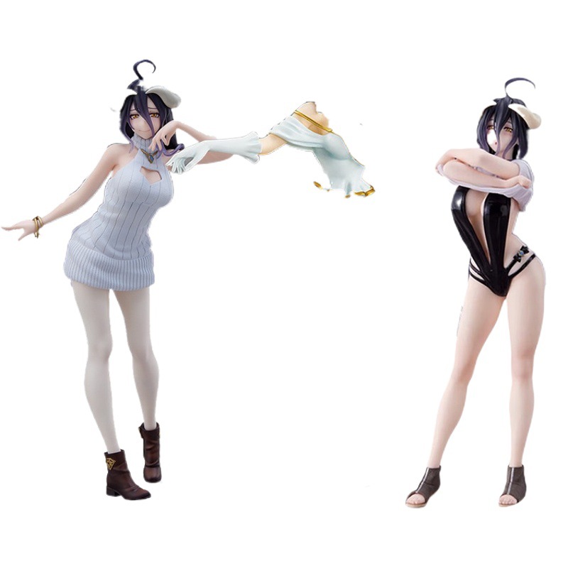 TAITO Rey de los muertos OVERLORD yalbede traje de baño blanco suéter Jingpin hecho a mano