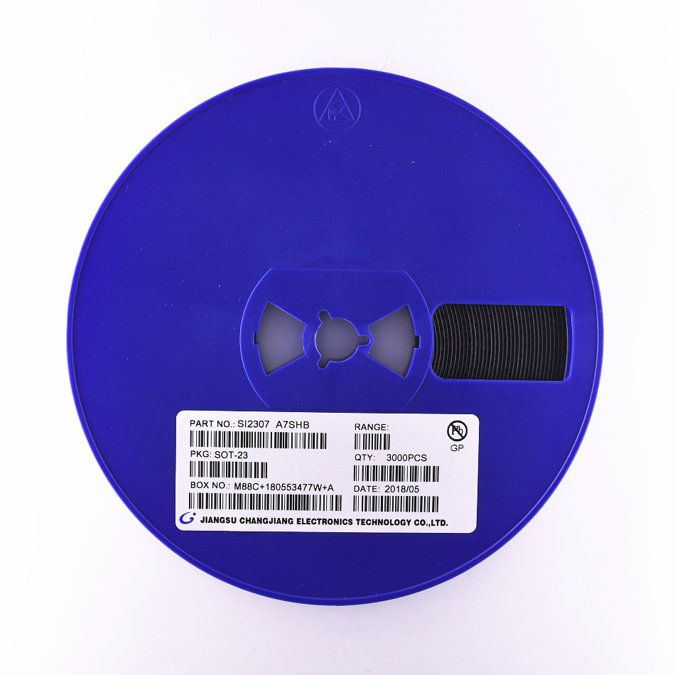 原装正品SI2307 SOT-23 贴片MOS管 丝印A7SHB P沟道  场效应管