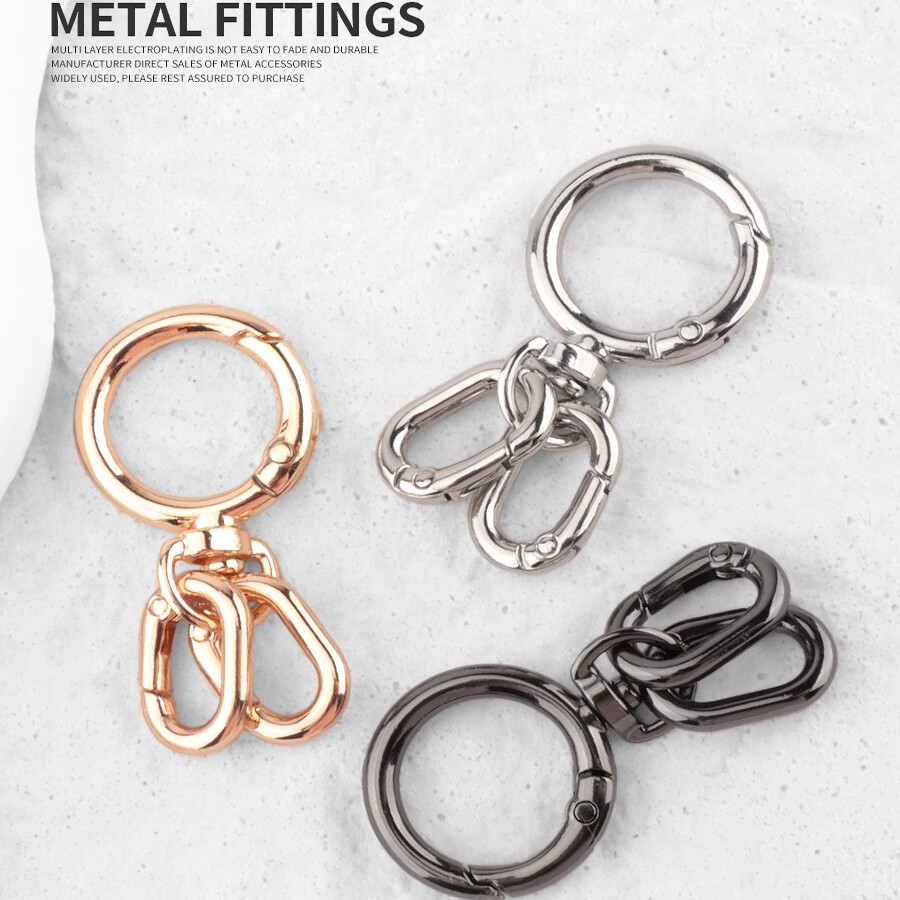 Metal fittings, hardware accessories, metal fittings, hardware accessories, metal fittings, hardware accessories, keychain split ring