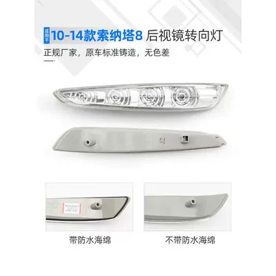 Mirror Housing Turn Signal Light: Rearview mirror/rearview mirror