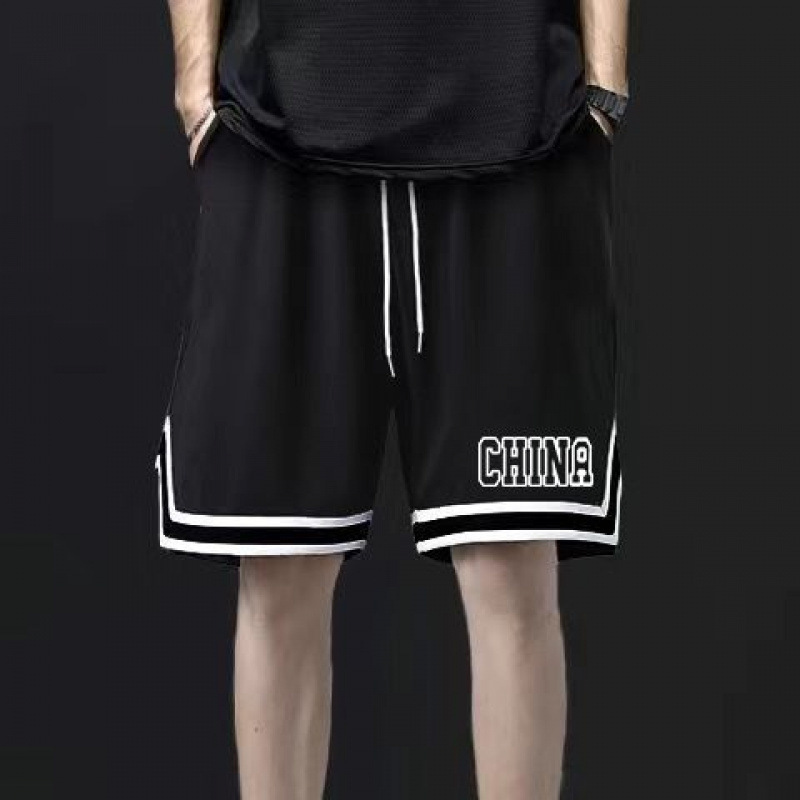 アイスシルクスポーツベストショーツスーツメンズ夏ランニングフィットネス大きいサイズ速乾性ノースリーブベストバスケットボールルーズ|undefined