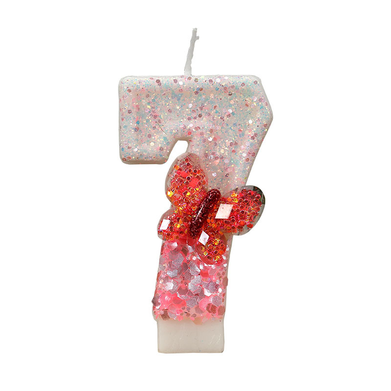 Velas numéricas manuales creativas, decoración para pasteles, suministro para AliExpress y Temu – Mayorista de Yiwu