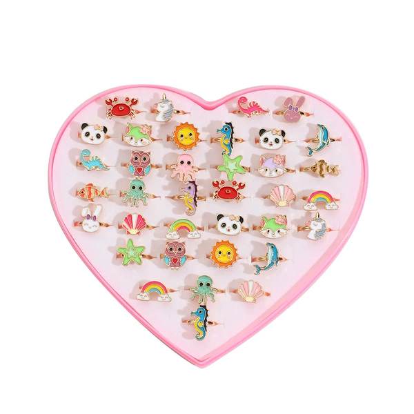 36 Rose cartoon animal rose gold color