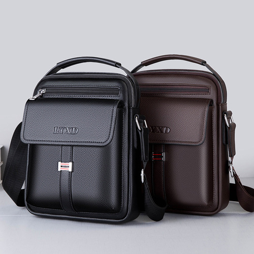 New Men's Single Shoulder Crossbody Bag Small Handbag Casual Trendy Single Shoulder Bag