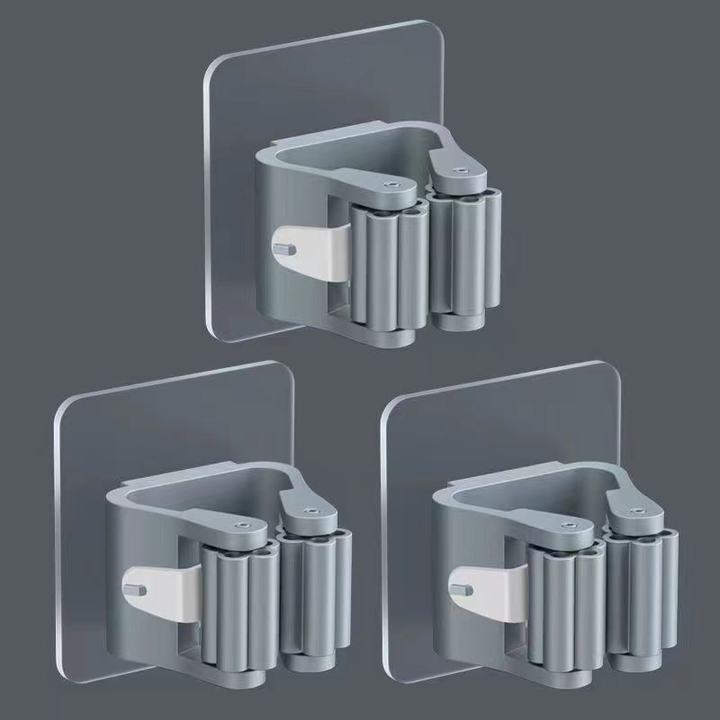 Drying Mop Rack, Punch-Free Mop Clip, Mop Hook, Bathroom Load-Bearing Artifact, Powerful Wall-Mounted Storage Rack Drying Mop Rack, Punch-Free Mop Clip, Mop Hook, Bathroom Load-Bearing Artifact, Powerful Wall-Mounted Storage Rack