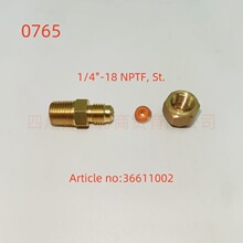���䉺�s�C1/4Ӣ��ֱͨ���^1/4"-18 NPTF, St.