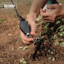 葫芦钩带升降滑轮拉紧器固定挂钩绳登山钩户外帐篷灯具挂钩