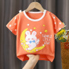 Children's cotton T-shirt, long-sleeve, shirt, top, summer clothing, 0-7 years