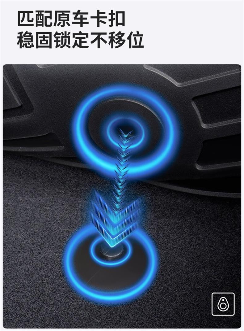 Suitable for 2026 Xingyue Li-HEV, full-coverage TPE floor mats, original factory carpet for the smart hybrid car