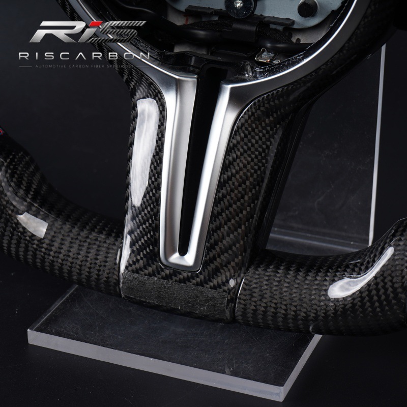 Carbon fiber steering wheel compatible with BMW color lines E70E71E87E90E81 E82 E91E81E82E87E88