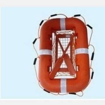 厂家直发聚乙稀塑料10人救生浮 船用艇筏浮具 充气式艇筏救生浮具