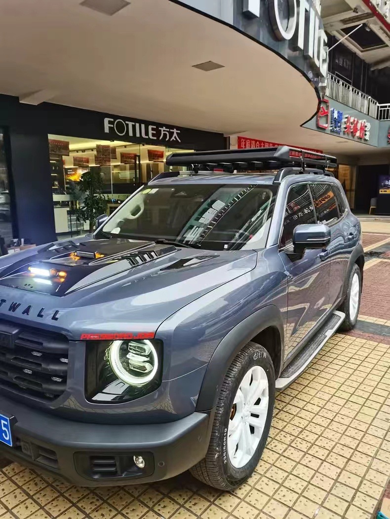 Car Luggage Rack Luggage Rack Basket Universal Roof Rack Basket Car Off-road SUV Modified Aluminum Alloy Roof Frame