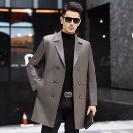 男式真皮皮衣;女式皮衣;皮草