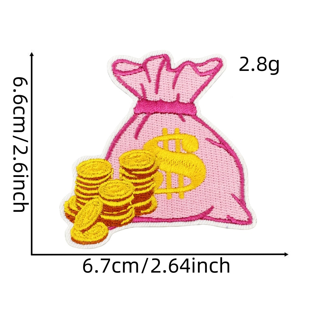 5g Weight Clothing Sticker Patches Classification 1 Piece, 1 Set Quantity Nonwoven, Polyester Material Color Block, Star, Heart Shape Pattern Cute Style 1 Piece 1 Set Cute Color Block Star Heart Shape Nonwoven Polyester Clothing Sticker Patches 4