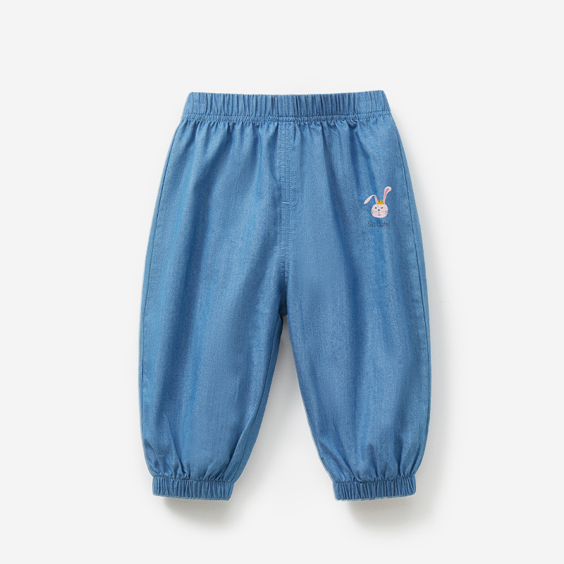 Pantalón Jean Antimosquitos para Bebé de Algodón para Verano image 8