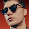 Trend sunglasses suitable for men and women, square glasses, internet celebrity