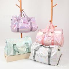 Etsyパーソナライズされたヨガバッグ刺繍金レーザー金大容量トレーニングバッグ短距離旅行バッグフィットネスバッグ