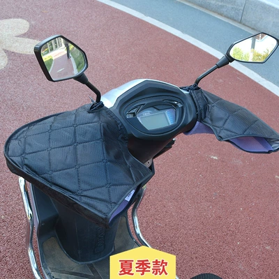 Sun Protection Summer Handlebar Cover – Motorcycle Handle Cover - one-size-summer-style-black-oxford-cloth