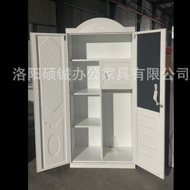 Armario de acero prensado para comercio exterior, armario de acero grabado, armario de hierro, armario para guardar ropa de cama, armario de almacenamiento con diseños impresos, más adecuado para uso doméstico. image 8