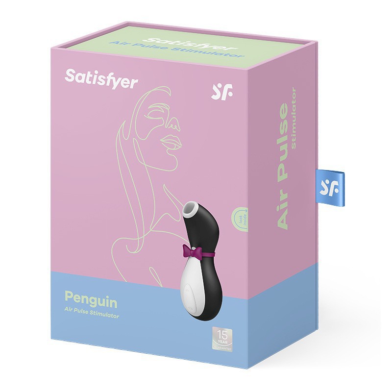 Satisfyer pingüino chupa huevo vibrante mujer adulto sexy masturbador Satisfyer pro2Sec huevo vibrante