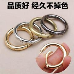 合金diyの携帯電話のチェーンの26mmの厚いオープンリングのバックルの鉄のリングの2.5のスプリングリングの小さい金属のペットのスプリングのバックル