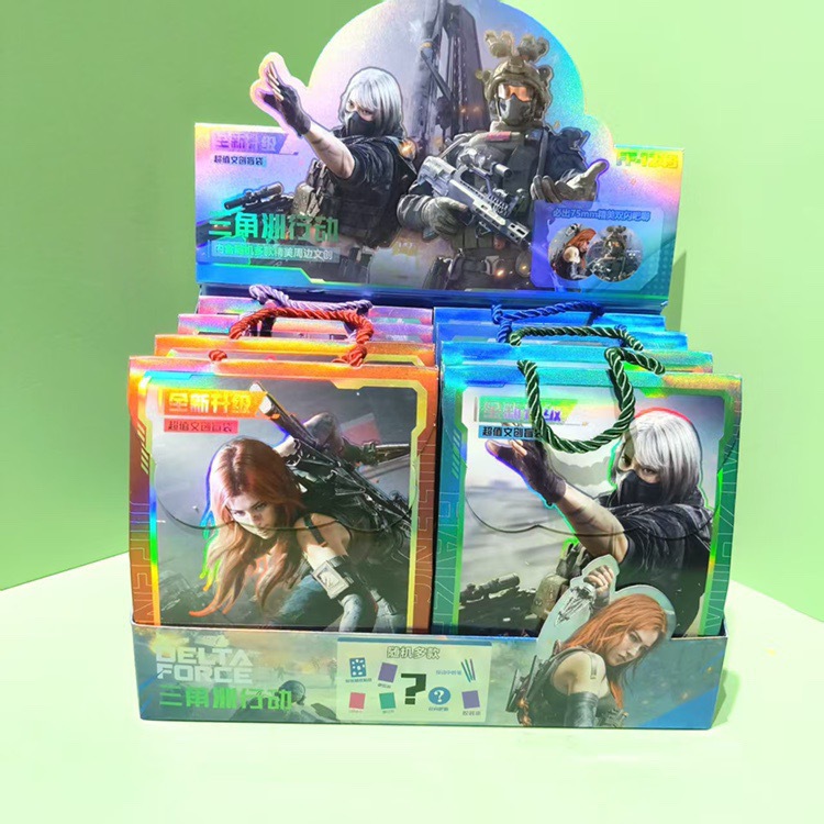 Nuevo ángel de tela sorpresa bolsas ciegas dibujos animados lindos Wenchuang bolsas de moda para jugar tela papelería caja ciega regalos