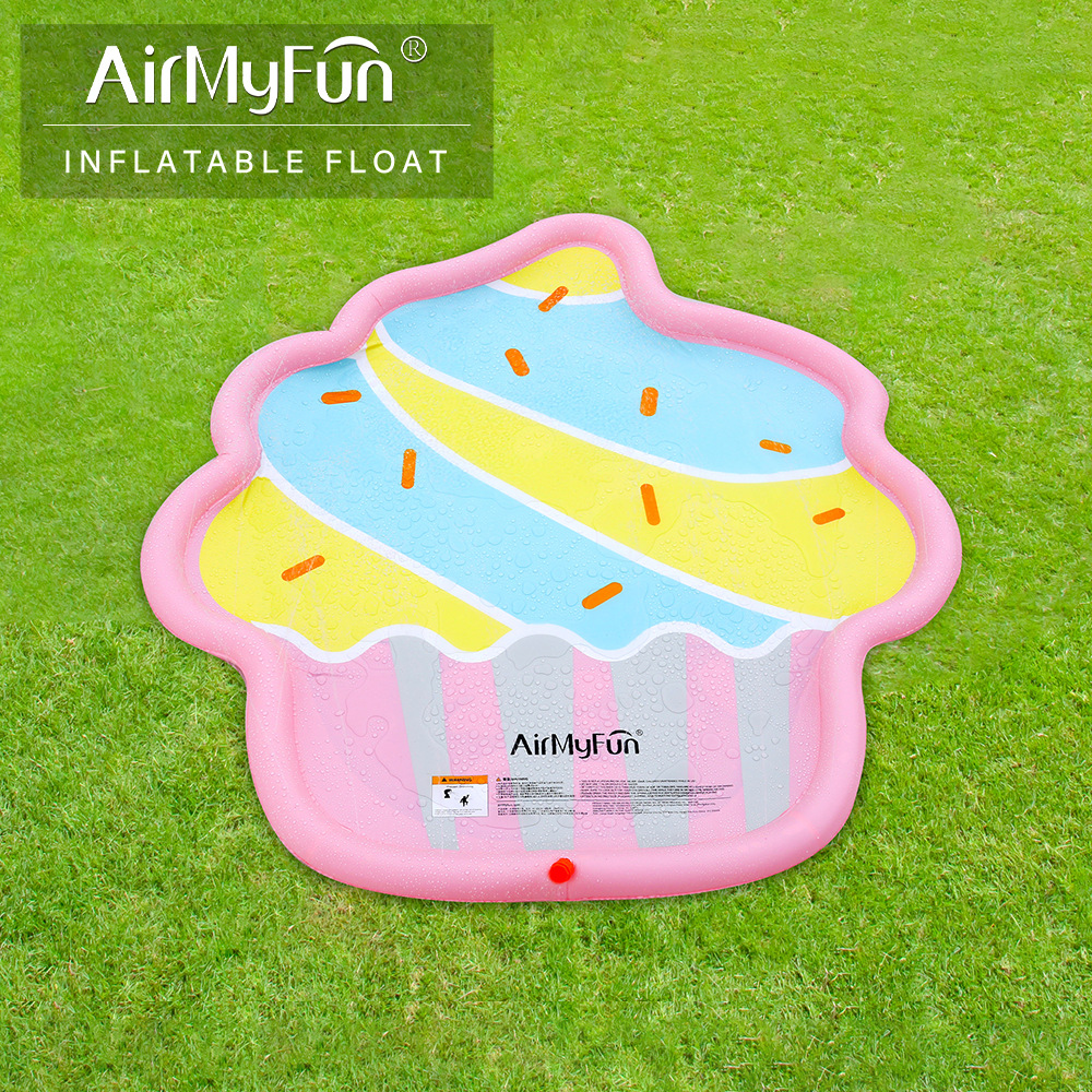 AMF | estera del espray de agua del pvc estera del espray de agua de los niños del perro de la estera del espray de agua de los niños antideslizante estera del espray de agua del animal doméstico