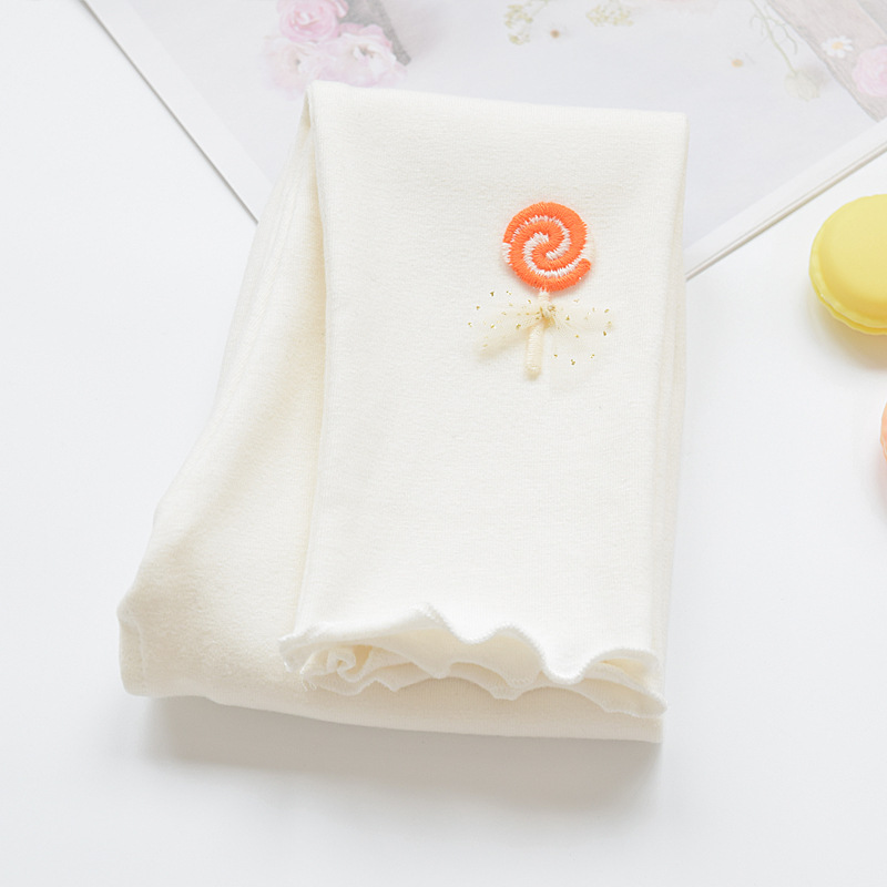 Polainas de las niñas Ropa de primavera y otoño Estilo occidental Algodón puro Bebé fino Ropa de otoño para niñas Pantalones largos para niños Ropa de otoño para niños