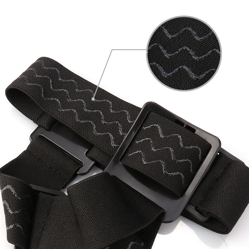 GOPRO Cámara deportiva TikTok accesorios de transmisión en vivo montado en la cabeza teléfono móvil soporte fijo antideslizante tres cabeza de goma cinturón