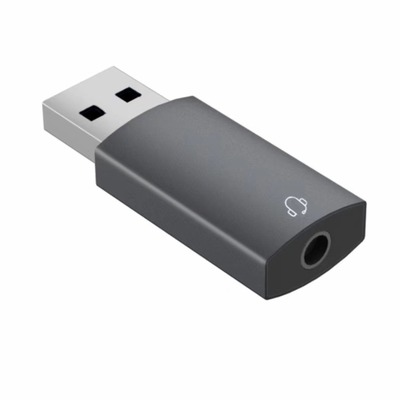 External Sound  Adapter With Mic USB To Jack 3.5mm Converter|ms