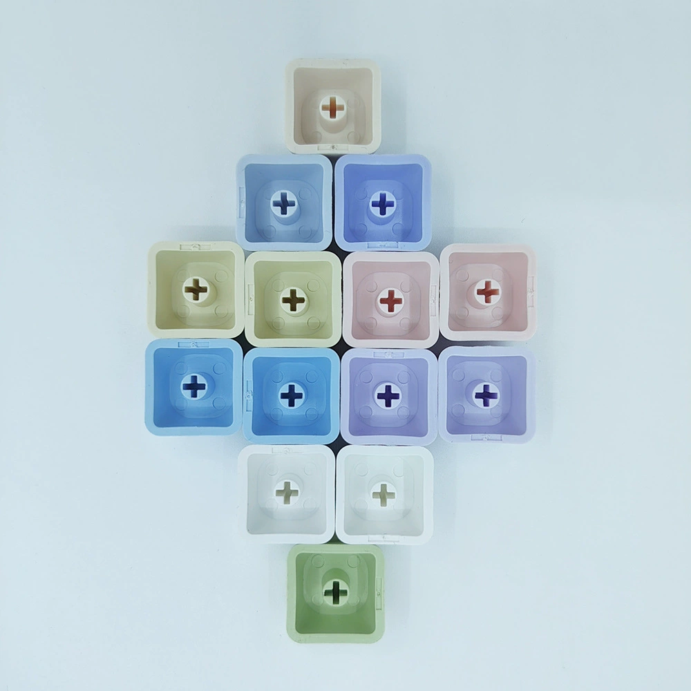 PBT материал MOA keycap закругленные углы 1.7мм толщина матовый цвет макарон механическая клавиатура keycap термическая сублимация