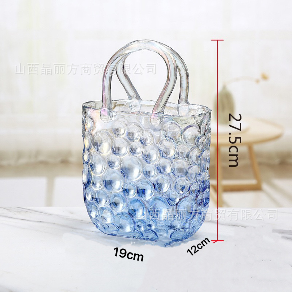 Bolso Dots Gradient Blue Large