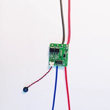 语音开关声控模块3.7V5V12V低压LED灯离线识别控制板DYL2S0