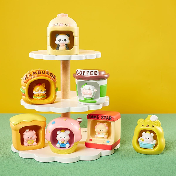 Small convenience store, 6 pieces