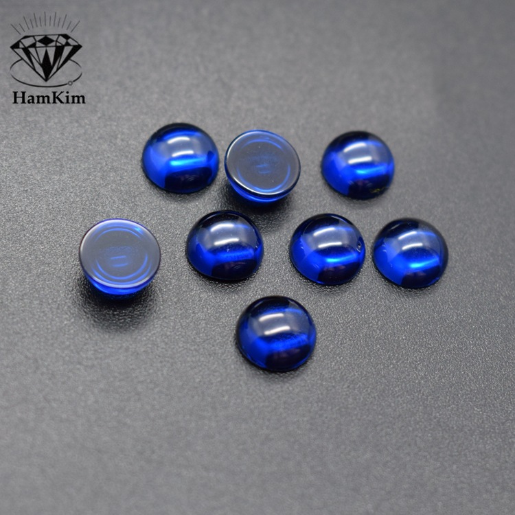 圆形 平底尖晶蓝