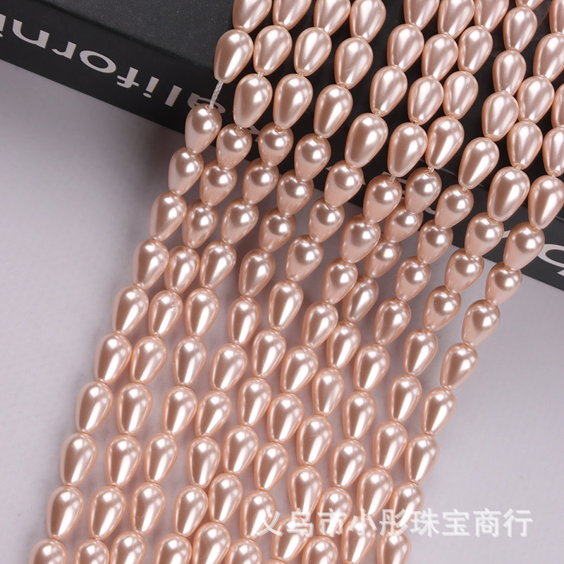 Suministro directo de fábrica imitación Shijia gota de agua rebordear accesorios de joyería bricolaje estilo nacional hanfu collar horquilla tocado productos semiacabados image 2