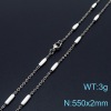 Sophisticated small brand trend universal necklace stainless steel, design chain for key bag , simple and elegant design