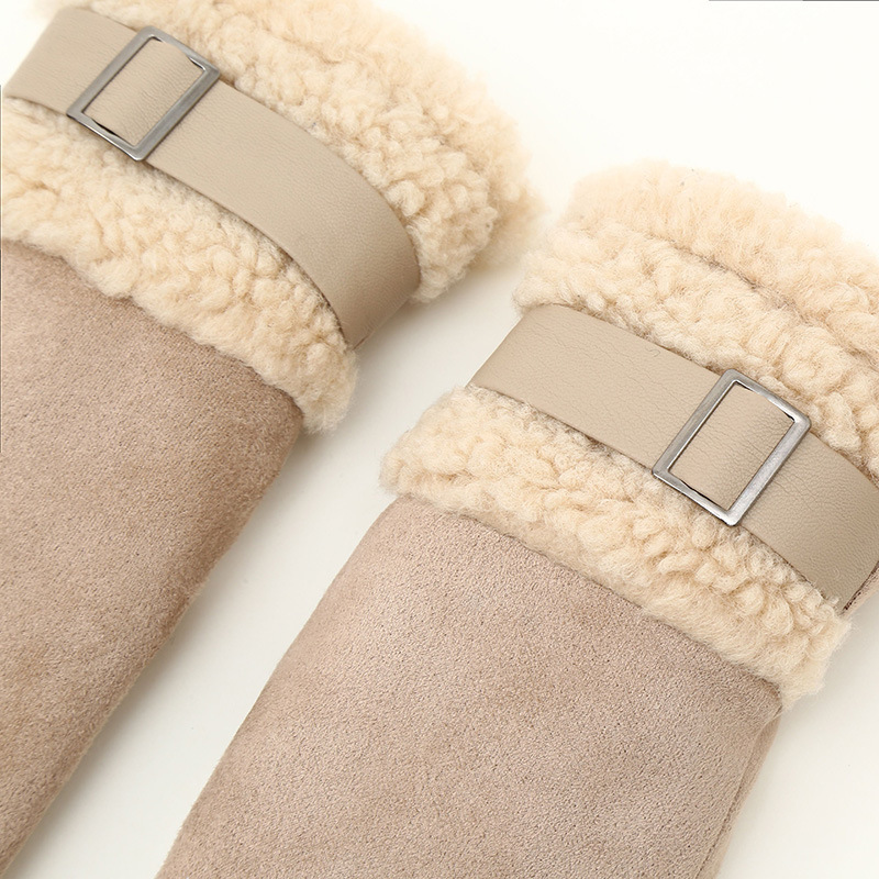1 Pair Quantity Outdoor, Daily Occasion Solid Color Pattern Women's Lady Simple Style Solid Color Gloves 1 Pair