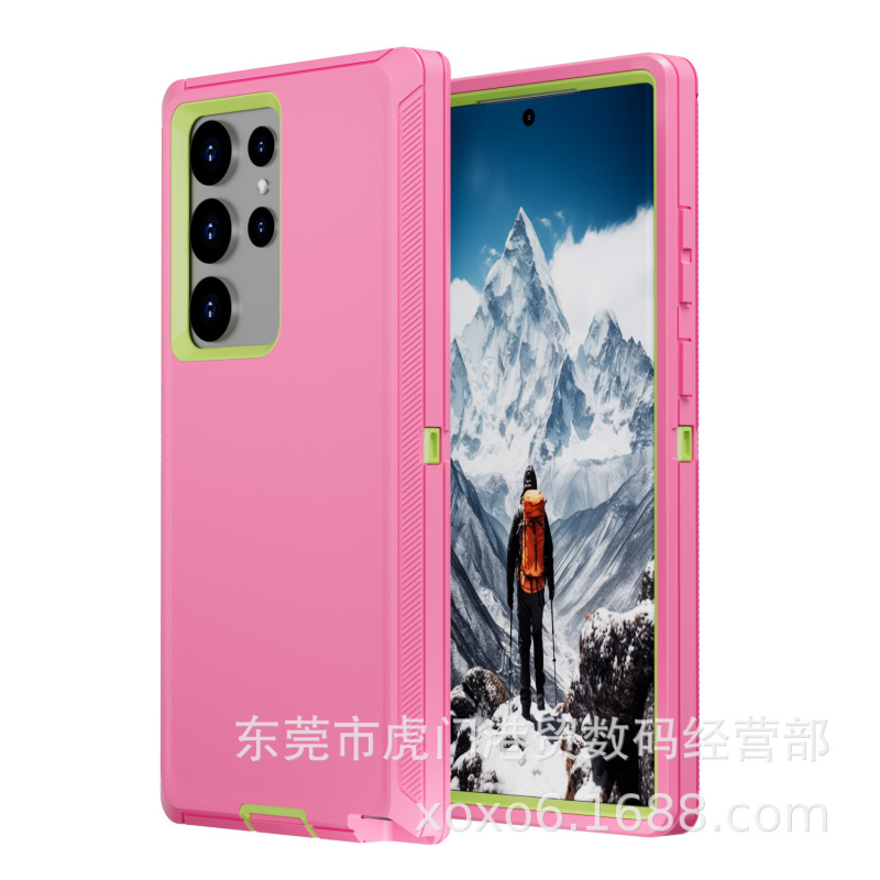 Defender Samsung S23/S23Plus/S23Ultra 3 耐衝撃電話ケース落下防止保護カバーフルパッケージに適しています。|undefined