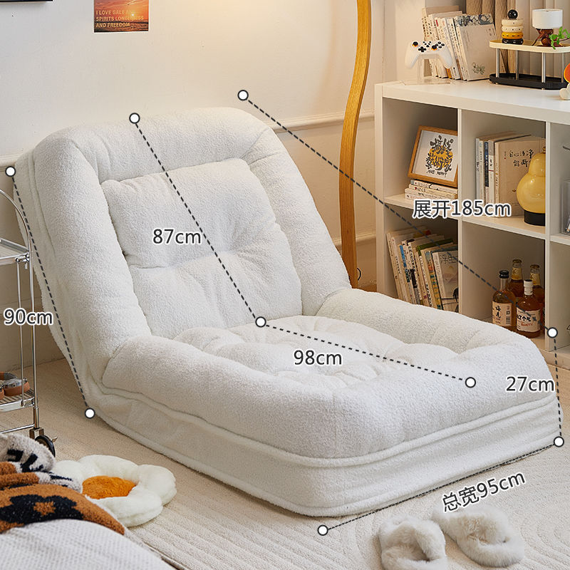 一人用ネット有名人怠惰なソファモダンなB&B犬小屋リクライニングと睡眠寝室小さなソファリビングルームリクライニングチェア畳
