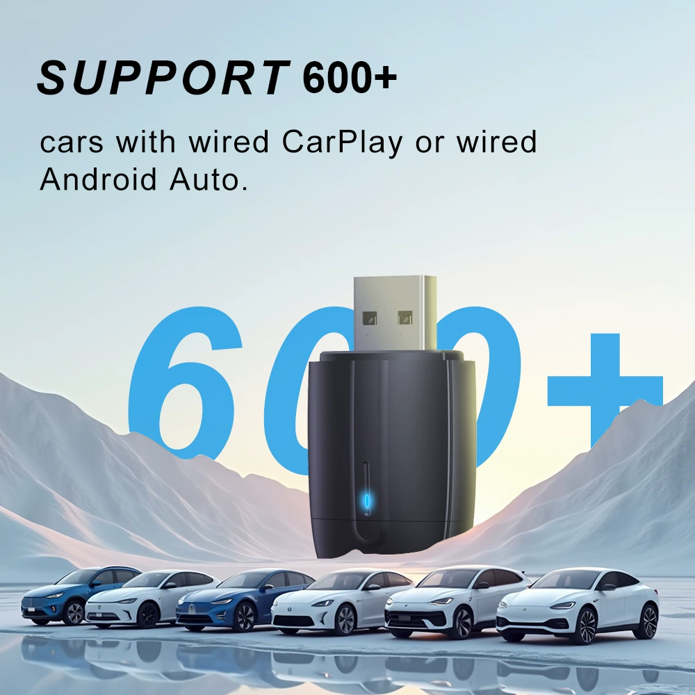 Original car wired to wireless carplay two-in-one Android auto box dual interface car machine interconnection navigation