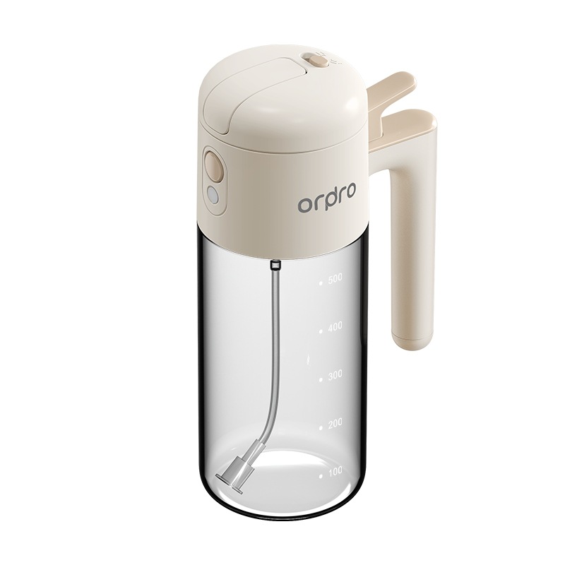 Ordpro spray botella de spray de aceite de doble propósito botella de condimento doméstico olla de aceite a prueba de fugas olla de vidrio de cocina botella de aceite en aerosol