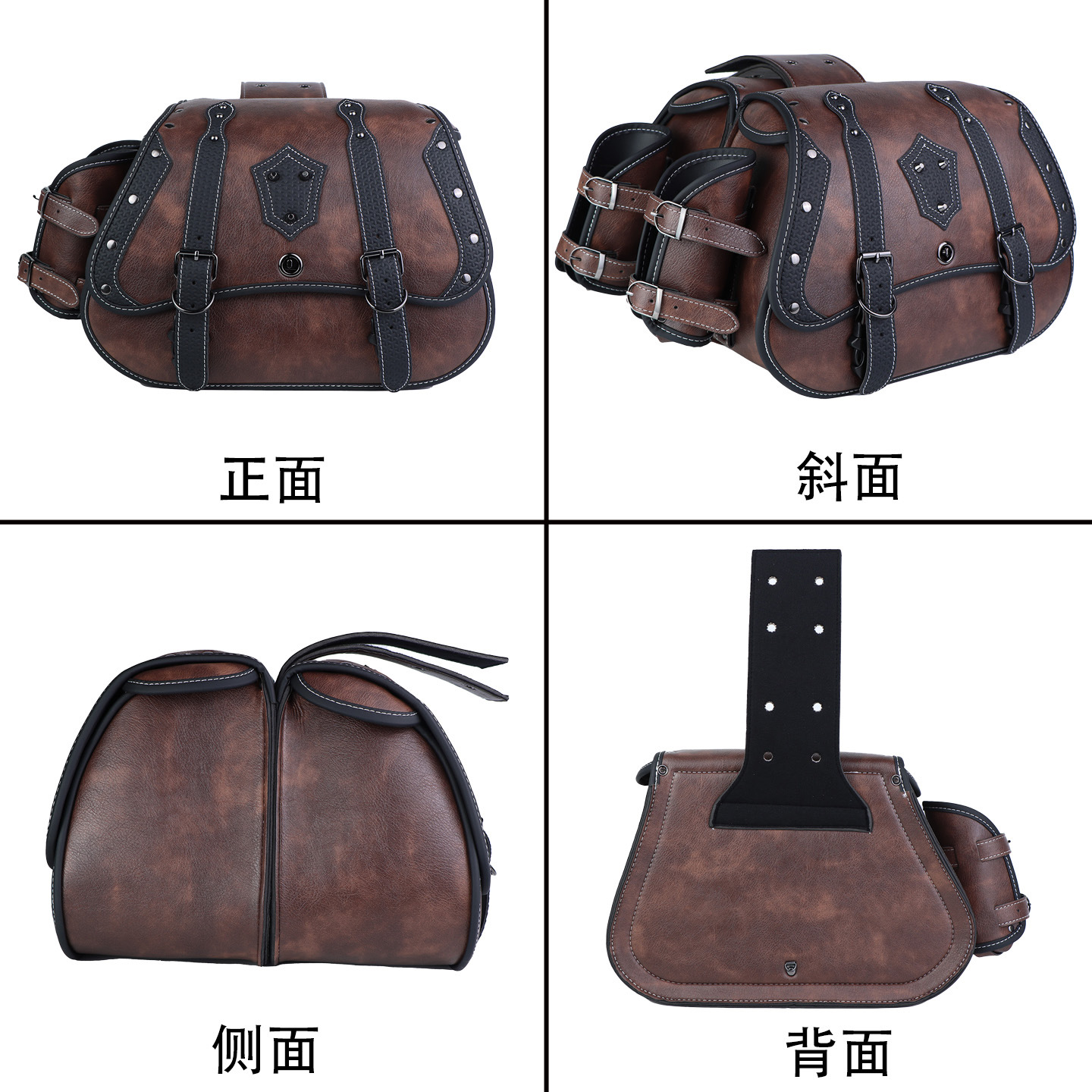 Hot-Selling Foreign Trade European and American Punk Style Motorcycle Bag Harley Motorcycle Outdoor Riding Side Bag Modification Equipment