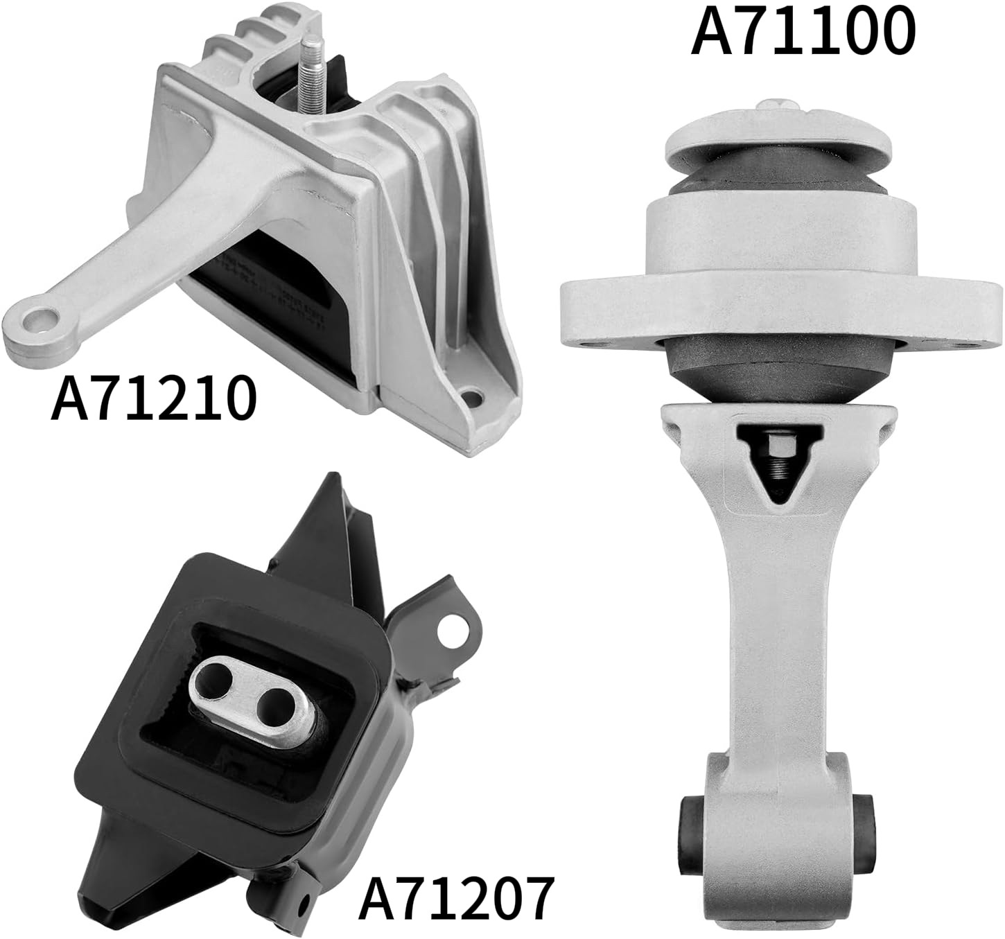 Suitable for Hyundai Elantra Kia Engine Mount Rubber Engine Bracket A71207 A71210 A71100