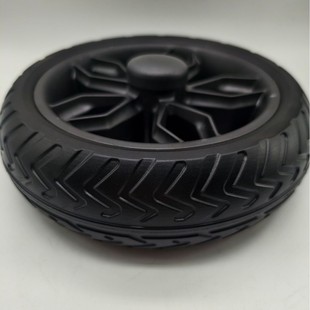 Elderly scooter four-wheel electric car old man Le solid tire 8 inches