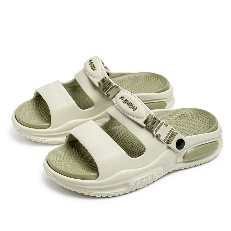 Zapatos de hombre verano nuevo estilo sandalias de tendencia para hombres con un zapato, sandalias y zapatillas de dos desgaste, zapatos de playa de ocio deportivo, zapatillas de hombre