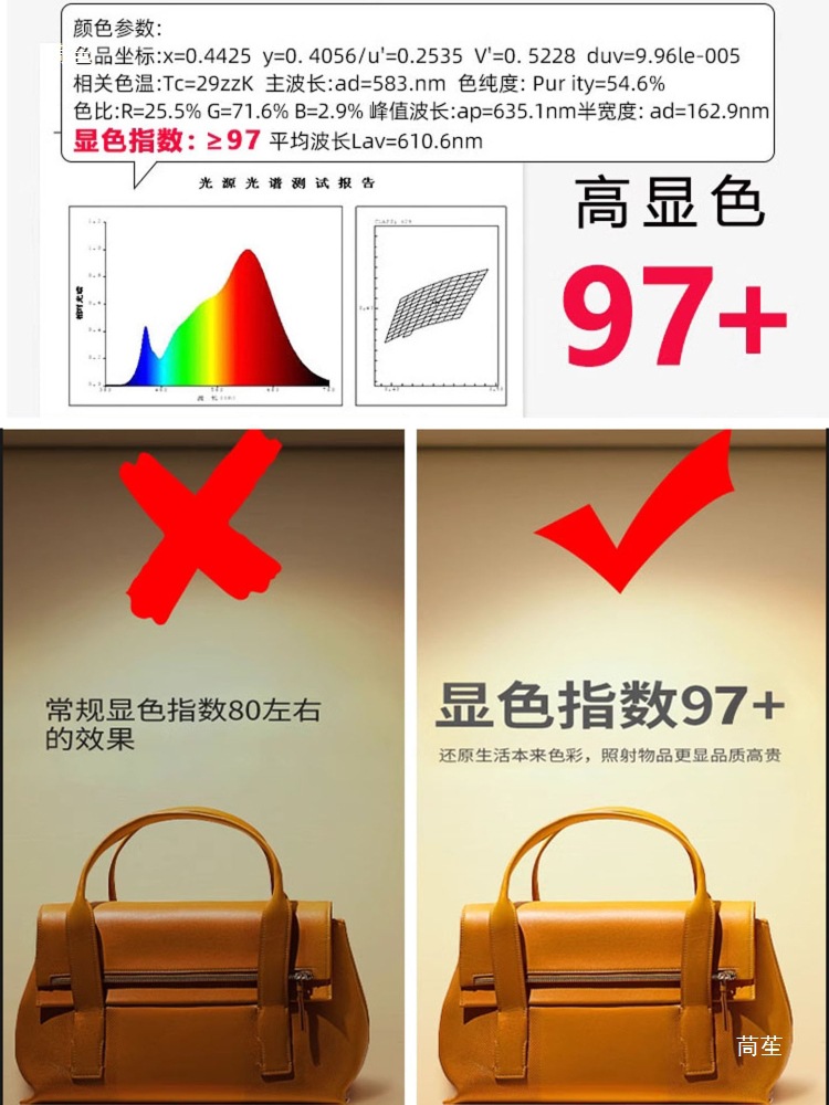 象鼻灯LED射灯嵌入式4500K女装服装店婚纱天花97显色12孔筒灯其他